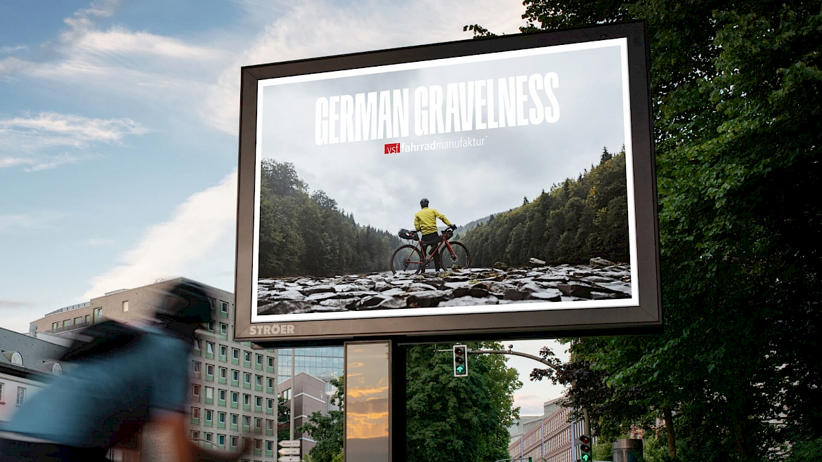 Vsf Fahrradmanufaktur Gravel Bike German Gravelness Kampagne Uwe Markenberatung Ooh.1170×0